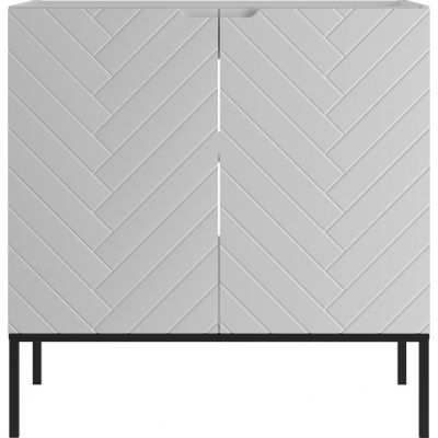 Megstyl Aspen szafka 80x45,8x82 cm podumywalkowa stojąca biała 2490