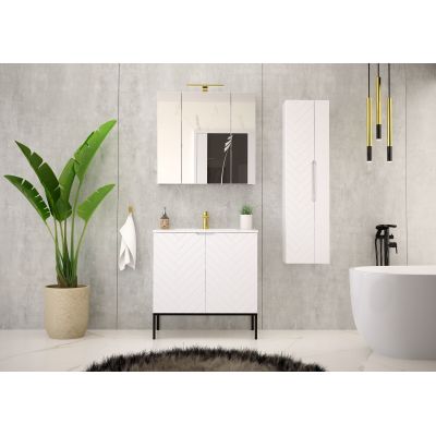 Megstyl Aspen szafka 80x45,8x82 cm podumywalkowa stojąca biała 2490