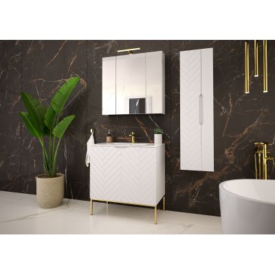 Megstyl Aspen szafka 80x45,8x82 cm podumywalkowa stojąca biała 2491