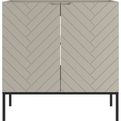 Megstyl Aspen szafka 80x45,8x82 cm podumywalkowa stojąca kaszmir 2493