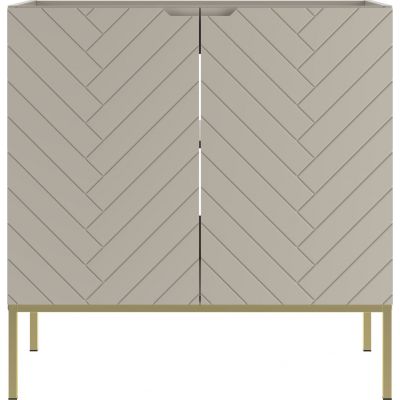 Megstyl Aspen szafka 80x45,8x82 cm podumywalkowa stojąca kaszmir 2494