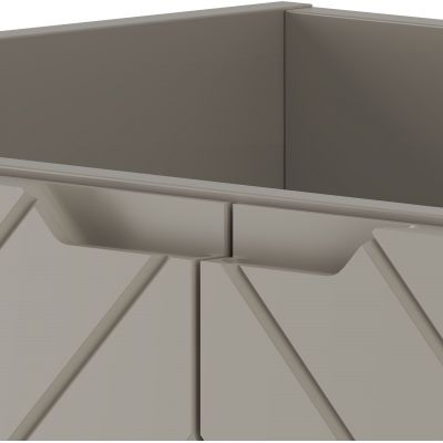 Megstyl Aspen szafka 80x45,8x82 cm podumywalkowa stojąca kaszmir 2494