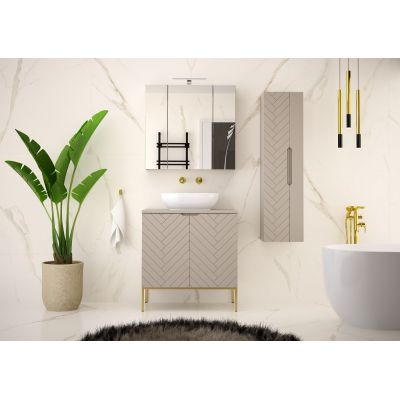 Megstyl Aspen szafka 80x45,8x82 cm podumywalkowa stojąca kaszmir 2494