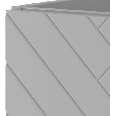 Megstyl Aspen szafka 60x45,8x82 cm podumywalkowa stojąca biała 2500