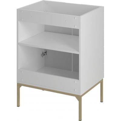 Megstyl Aspen szafka 60x45,8x82 cm podumywalkowa stojąca biała 2501