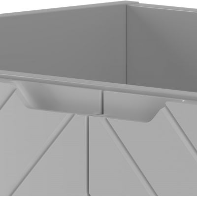 Megstyl Aspen szafka 60x45,8x82 cm podumywalkowa stojąca biała 2501