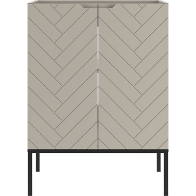 Megstyl Aspen szafka 60x45,8x82 cm podumywalkowa stojąca kaszmir 2503