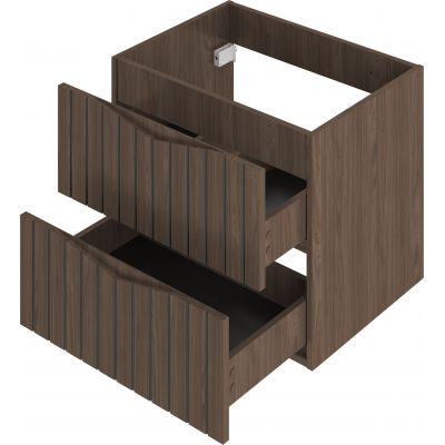 Megstyl Stella szafka 60x45,8x50 cm podumywalkowa wisząca orzech 2538