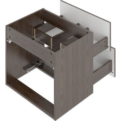 Megstyl Stella szafka 60x45,8x50 cm podumywalkowa wisząca orzech 2538