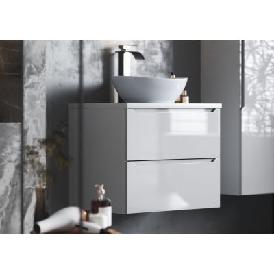 Megstyl Etna szafka 60x45,8x50 cm podumywalkowa wisząca biała 2549