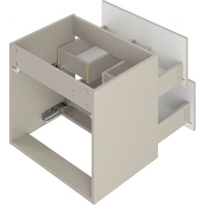 Megstyl Etna szafka 60x45,8x50 cm podumywalkowa wisząca kaszmir 2550