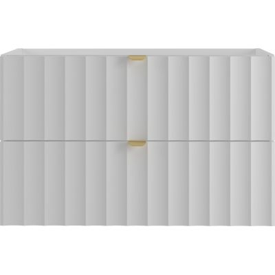 Megstyl Arcos szafka 80x45,8x50 cm podumywalkowa wisząca biała 2583