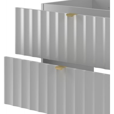 Megstyl Arcos szafka 80x45,8x50 cm podumywalkowa wisząca biała 2583