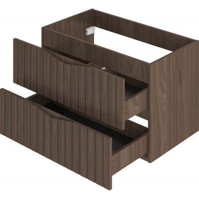 Megstyl Stella szafka 80x45,8x50 cm podumywalkowa wisząca orzech 2608