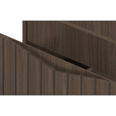 Megstyl Stella szafka 80x45,8x50 cm podumywalkowa wisząca orzech 2608