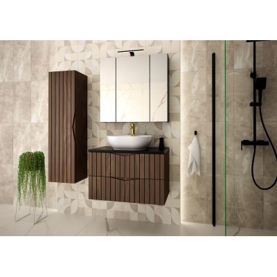 Megstyl Stella szafka 80x45,8x50 cm podumywalkowa wisząca orzech 2608