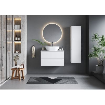 Megstyl Etna szafka 80x45,8x50 cm podumywalkowa wisząca biała 2619