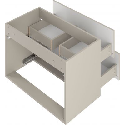 Megstyl Etna szafka 80x45,8x50 cm podumywalkowa wisząca kaszmir 2620