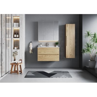 Megstyl Etna szafka 80x45,8x50 cm podumywalkowa wisząca dąb olejowany 2621