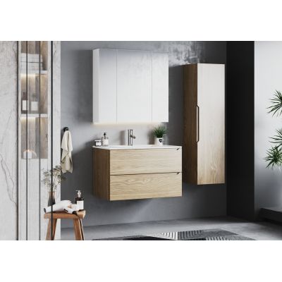 Megstyl Etna szafka 80x45,8x50 cm podumywalkowa wisząca dąb olejowany 2621