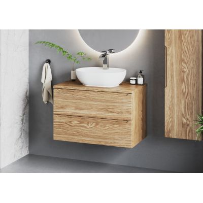 Megstyl Etna szafka 80x45,8x50 cm podumywalkowa wisząca dąb olejowany 2621