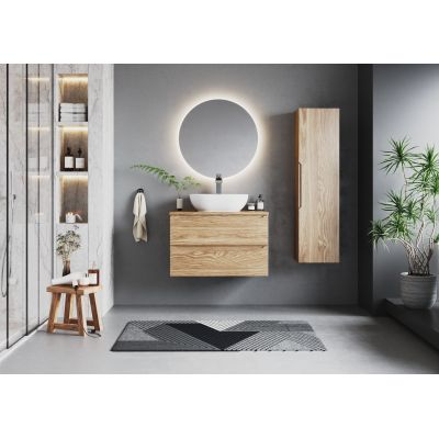 Megstyl Etna szafka 80x45,8x50 cm podumywalkowa wisząca dąb olejowany 2621