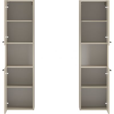 Megstyl Ceniza szafka 34,5x31,6x130 cm boczna wisząca kaszmir 4947