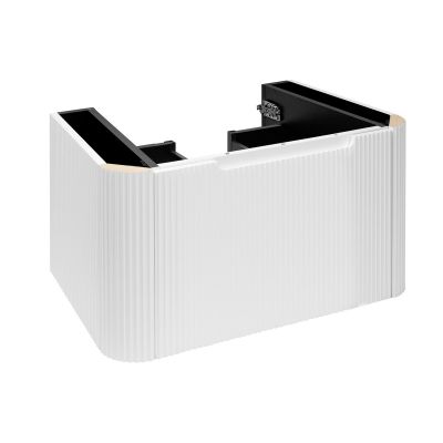 Oltens Hamnes szafka 60 cm podumywalkowa wisząca z blatem biały mat/dąb 68668000