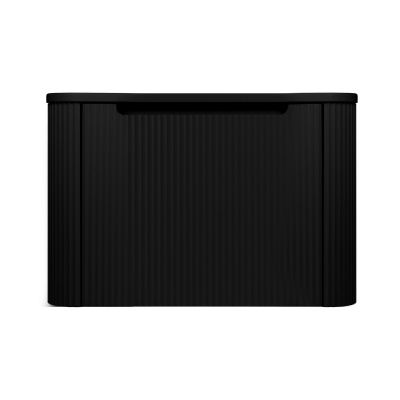 Oltens Hamnes szafka 60 cm podumywalkowa wisząca z blatem czarny mat 68665300