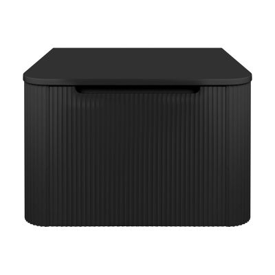 Oltens Hamnes szafka 60 cm podumywalkowa wisząca z blatem czarny mat 68665300