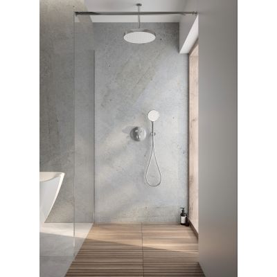 Oltens Regna deszczownica 32x32 cm okrągła chrom 37009100