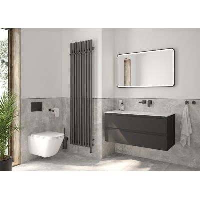 Oltens Kalla umywalka 100,2x46 cm meblowa LavaForm biały połysk 40208000