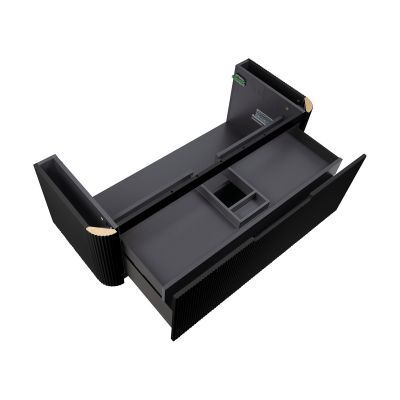 Oltens Hamnes szafka podumywalkowa 120 cm czarny mat 60025300