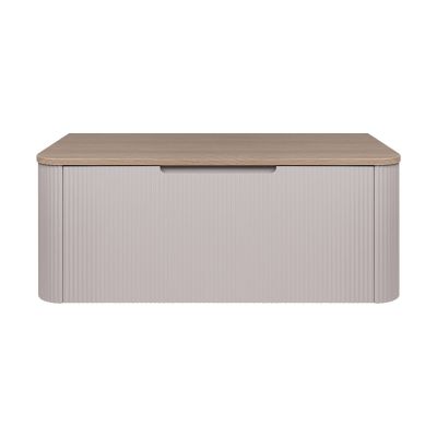 Oltens Hamnes szafka 100 cm podumywalkowa wisząca z blatem kaszmir 68673900