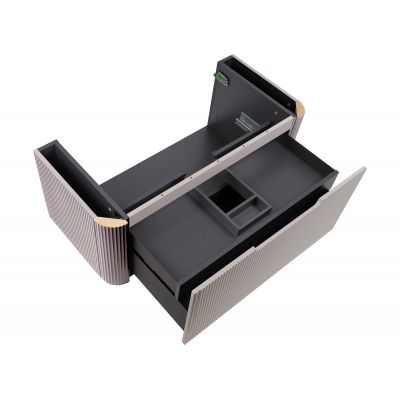 Oltens Hamnes szafka 100 cm podumywalkowa wisząca z blatem kaszmir 68673900