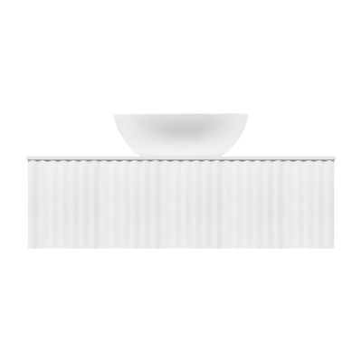 Ksuro 02 szafka 100 cm podumywalkowa wisząca z blatem biały mat 58003000