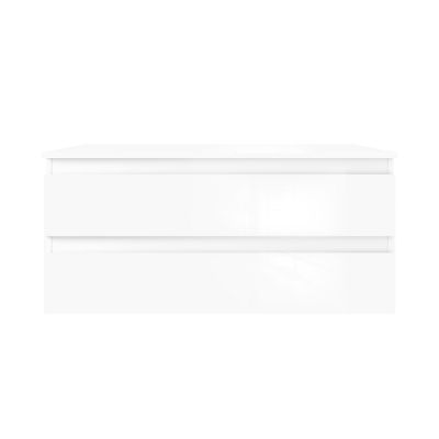 Oltens Vernal szafka 100x45,6x47 cm podumywalkowa wisząca biała 60004000