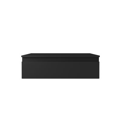 Oltens Vernal szafka 80x45,6x23,6 cm podumywalkowa wisząca czarna 60010300