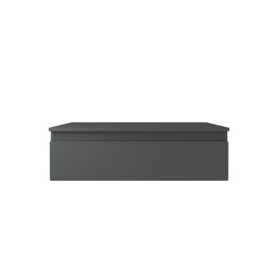 Oltens Vernal szafka 80 cm podumywalkowa wisząca z blatem grafit mat 68101400