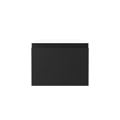 Oltens Vernal szafka 60x45,6x47 cm podumywalkowa wisząca czarna 60013300