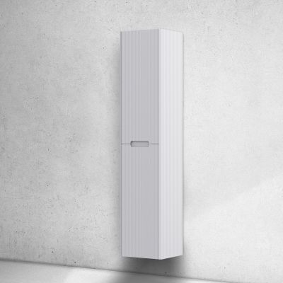 Oltens Hamnes szafka 160 cm boczna wisząca biały mat 60038000