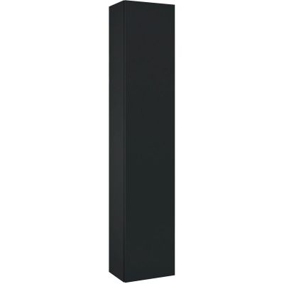 Oltens Vernal szafka 35x30x160 cm boczna wisząca czarna 61000300