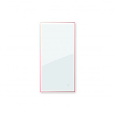 Oltens Nordlis lustro 60x100 cm prostokątne z oświetleniem od tyłu z matą grzewczą miedź szczotkowana 64111610