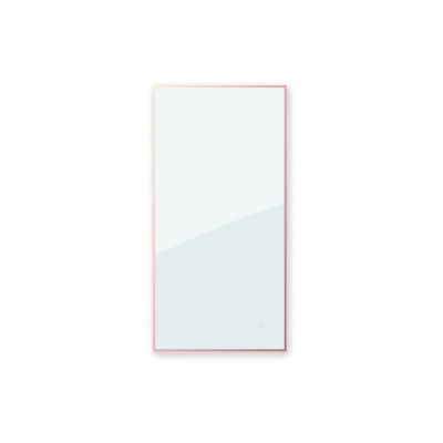 Oltens Nordlis lustro 60x120 cm prostokątne z oświetleniem od tyłu z matą grzewczą miedź szczotkowana 64112610