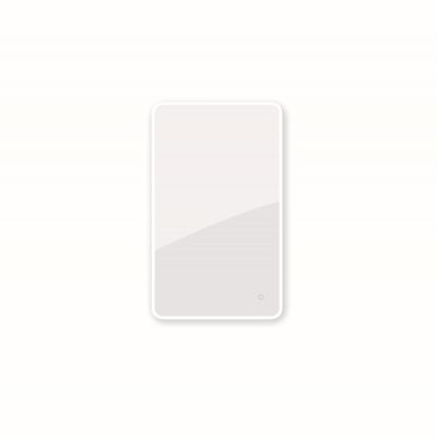 Oltens Nordlis lustro 60x100 cm prostokątne z oświetleniem z przodu z matą grzewczą 64117000