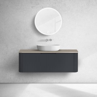 Oltens Hamnes szafka podumywalkowa 120 cm czarny mat 60025300