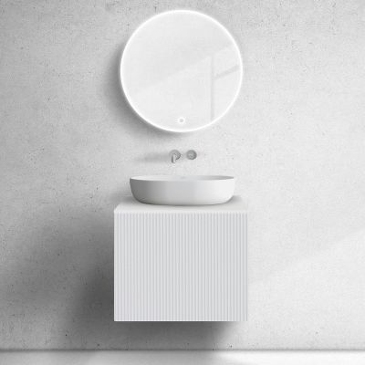 Oltens Lun blat naszafkowy 60 cm biały mat 63024000