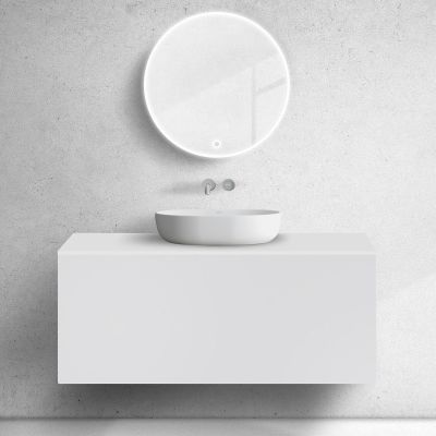 Oltens Lun blat naszafkowy 120 cm biały mat 63027000