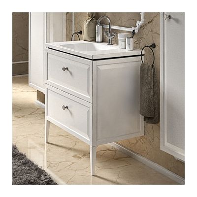 Oristo Montebianco szafka 120 cm podumywalkowa wisząca biały mat OR47-SD2S-120-2