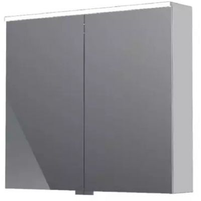 Oristo Geo szafka 80 cm boczna wisząca chrom KI01-SGL2D-80-99